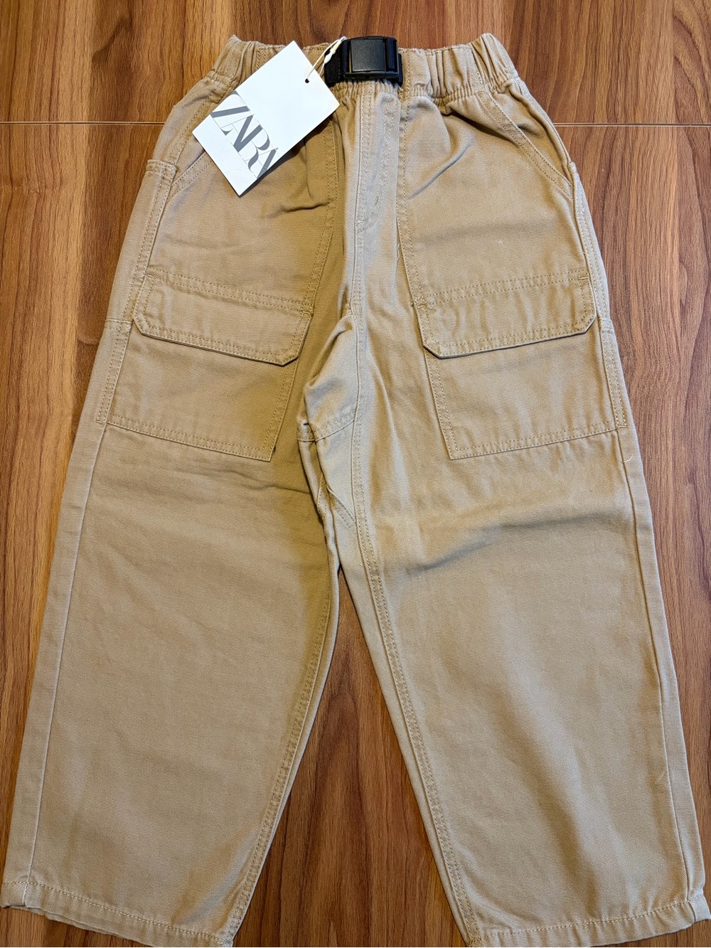 NWT Zara 6Y Tan Cargo Pants